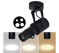Faretto LED 30 W 3000 K - Zoom per ristorante, bar, palcoscenico teatrale - illuminazione a binario per KTV - luce di sfondo spot