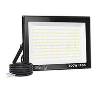 Faretto led 300W 6000K Bianco Freddo Fari LED Esterno 30000LM Faretto led da Esterno IP66 Impermeabile Super Luminosa Faro led Luce di Sicurezza Lampada per Giardino, Cortile, Garage, Corridoio