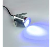 Faretto LED 3W IP67 luce BLU - Professional Colore Blue