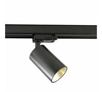 Faretto LED 8W trifase binario track faro GU10 luci ufficio negozio vetrina LED [EEK: A+]