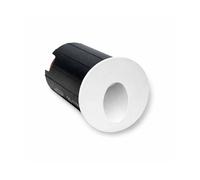 Faretto led a incasso segnapassi luce bianca fredda 1.5w casa giardino IP54 sg11 [EEK: A]