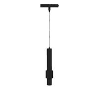 Faretto Led a sospensione da binario magnetico 16mm serie Plus 10W nero 30cm Bianco caldo 3000K M LEDME