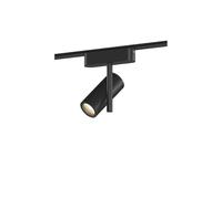 Faretto LED Binario Magnetico 25mm SuperSlim 8W Quarzo 48V Nero