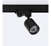 Faretto LED Binario Trifase 10W Regolabile Mallet Nero