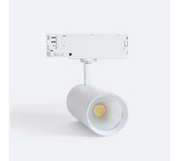 Faretto LED Binario Trifase 30W Carlo CCT Selezionabile Bianco