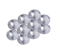 Faretto LED calpestabile da esterno kit da 10 segnapassi 12V luce giardino IP65 [EEK: A]