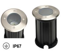 FARETTO LED CALPESTABILE DA INCASSO A TERRA GU10 - PAPILLON EX 50177