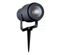 LAMPADA LED 12W CON PICCHETTO VERDE GRIGIA IP65 VT-857-LED7552 V-TAC