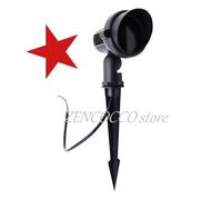 FARETTO LED CON PICCHETTO DA GIARDINO IP65 LAMPADA SOSTITUIBILE GU10 ORIENTABILE [EEK: A+]