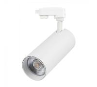 Faretto LED da Binario 40W Trifase Faretti COB Luce Regolabile Bianco Nero V-TAC