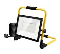 Faretto LED da Cantiere 200W,20000LM 6500K Bianco freddo Faro LED Portatile,Lampada da Lavoro con Spina,IP65 Impermeabile Faretti LED per Edilizia Officina Campeggio Garagefaro led esterno
