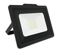 Faretto LED da Esterno 30W, fari di sicurezza, lampada proiettore luce potente e luminosa, faro nero Impermeabile IP65 Foodlight per giardino cortile (Bianco Caldo)