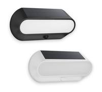 Faretto led da esterno 5W con sensore crepuscolare e di movimento con pannello solare monocristallino Century Aura