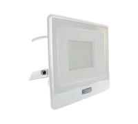 Faretto LED da esterno, lampada da parete, proiettore, sensore di movimento, bianco, alluminio, IP65