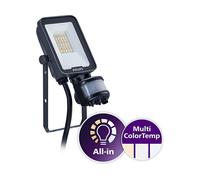 FARETTO LED DA ESTERNO PHILIPS BVP167 LED12/830_40_65PSU 10W SWB MDU - 10W, luce selezionabile 3000K 4000K