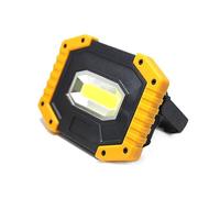 Faretto Led da Esterno, Proiettore LED COB Portatile 20w Proiettore Con Ricarica USB Faretto USB 18650 Faro Da Campeggio Portatile A LED(B-01)