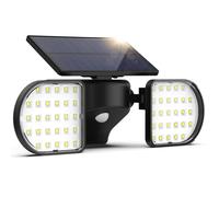 Faretto LED da Esterno Solare 56 LED Luce SolareLED Esterno con Rivelatore 2200