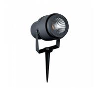 V-TAC VT-857 Faretto LED da Giardino 12W con Picchetto Colore Grigio 4000K IP65 [EEK: G]