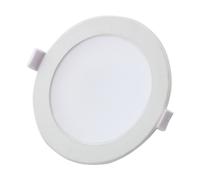 Faretto Led da incasso 15W Rotondo Cornice bianca Apertura 90 gradi Bianco freddo 6000K Aigostar