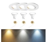 Faretto LED da incasso luci da incasso lampada EDO rotondo faretti da... [EEK: F]