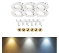 Faretto LED da incasso luci da incasso lampada EDO rotondo faretti da... [EEK: F]