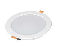 Faretto Led Da Incasso Rotondo 18W 1800LM Caldo 3000K Diametro 170mm Montaggio 2