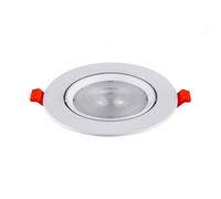 Faretto Led Da Incasso Orientabile 30W Cob Neutro 4000K Diametro 225mm Foro 195m
