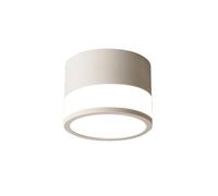 Faretto LED da soffitto da 12W, faretto in alluminio bianco, luce direzionale regolabile a 3 temperature di colore, faretto antiriflesso a montaggio superficiale per soggiorno, sala da pranzo e corrid