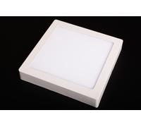 FARETTO LED DA SOFFITTO PARETE 18w QUADRATO 220x220 BIANCO NEUTRO H4B2