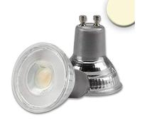 Faretto LED GU10, 5 W, 45°, prismatico, bianco caldo, dimmerabile