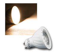 Faretto LED GU10 "H60 COB dimemrabile" bianco caldo 540 lm