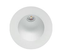 FARETTO LED IKM LICHTTECHNIK P20302 - 2W, Bianco caldo, Da incasso, IP54, Alluminio