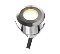 FARETTO LED IKM LICHTTECHNIK P67101002 - 1W, Luce calda, Da incasso, Acciaio inossidabile, IP67