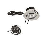 FARETTO LED IKM LICHTTECHNIK PC650N91302 - 8.4W, 3000K, 8.3x4.85x4.85 cm, 1010lm, IP65, Dimmabile, Alluminio, Classe 10