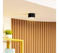 Faretto LED Lindby Nivoria, 11 x 7 cm, nero, metallo LINDBY