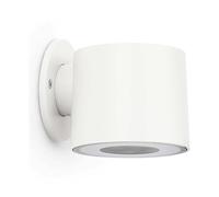 Faretto Led Lombardo Clic Wall attacco GU10 220-240V IP65 bianco LU14802W