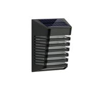 Faretto led luce bianca pannello solare ricaricabile sensore crepuscolare 3 w