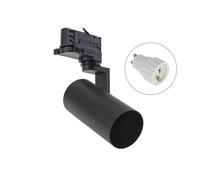 Faretto LED Madara Mini II con adattatore universale a 3 fasi per GU10 | alluminio pressofuso | nero