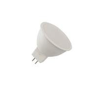 Faretto LED MR16 6W angolo 120° 12/24V AC/DC Colore Bianco Caldo 3.000K