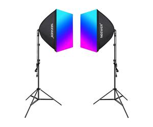 FARETTO LED NEEWER NK800 - 24 W, 2000 lm, RGB 2700-6500 K, dimmerabile