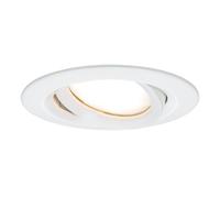 PLM 93681 - Lampada da incasso LED Nova 1 x 6,8 W, 2700 K, bianco opaco