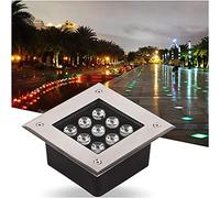 Faretto Led Pavimento Piazza Faretti da Incasso Esterni IP67 Impermeabile 12V Bassa Tensione Segnapasso Pavimento per Giardini, Terrazzi, Passerelle Piscine, Illuminazione Architettonica ( Colore : Bi