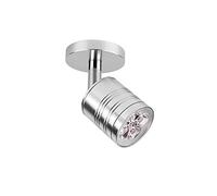 Faretto LED per Interni Illuminazione Spot Regolabile A 360° con Montaggio su Superficie, Luci per Quadri Moderne E Mini Faretti, Applique da Parete in Alluminio da 5W/Lampada da Parete Orientabile