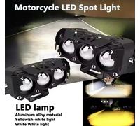 Faretto LED Per Moto e Suv Camion Fendinebbia Regolabile Universale Impermeabile