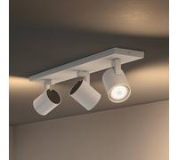 Faretto LED Philips Hue Runner, a 3 luci, interruttore dimmerabile, bianco Philips Hue