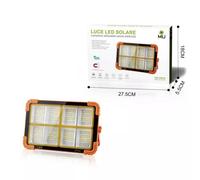 Faretto LED Portatile Ricarica Solare e USB 35W 3500LM 5 Modalità, Impermeabile