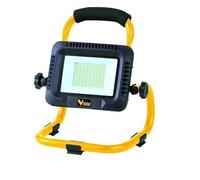 FARETTO LED RICARICABILE A BATTERIA FARO CANTIERE PROIETTORE CON POWER-BANK [EEK: A+]