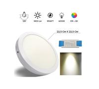 FARETTO LED ROTONDO DA INCASSO DIAMETRO FORO 75-285mm 3/6/12/18/24Watt