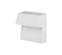 FARETTO LED SEGNAPASSO A PLAFONE DA ESTERNO QUADRATO VTAC BIANCO 3000K