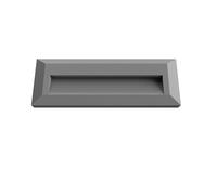 Faretto Led segnapasso rettangolare grigio 3W da esterno V-TAC VT-1162